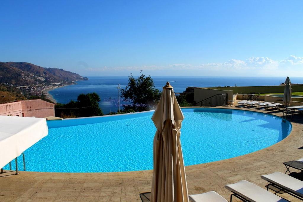 Taormina Bella Vista Apartment In Center With Pool By Taormina Holidays 外观 照片